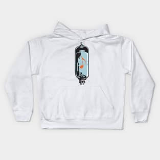 Music from a tube Kids Hoodie